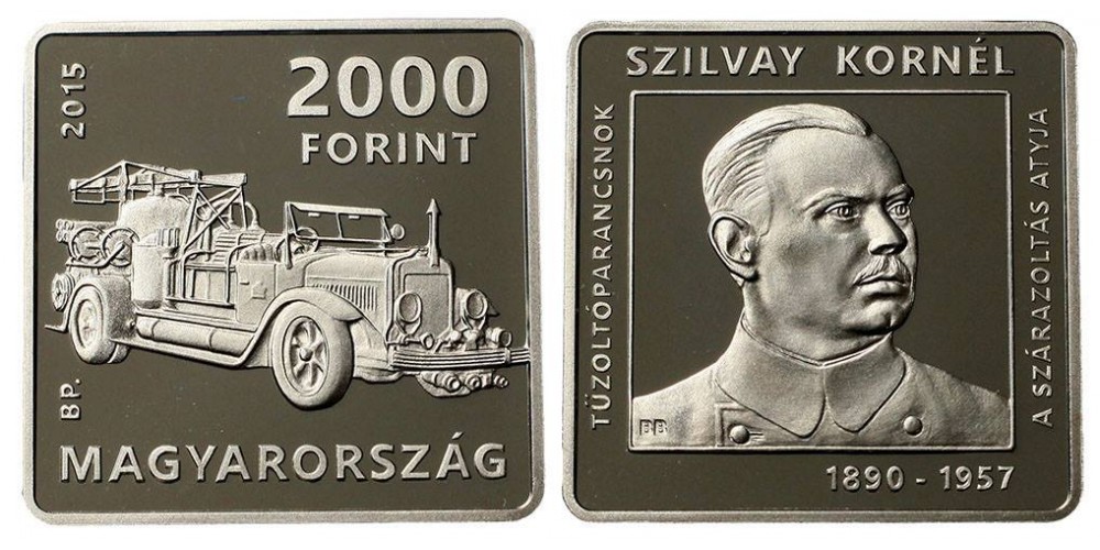 2000 forint Szilvay Kornél 2015 PP